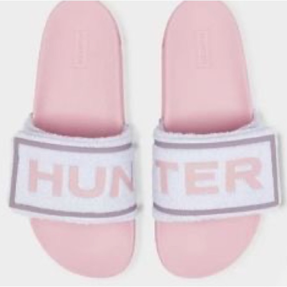 Hunter Terry toweling adjustable slides
